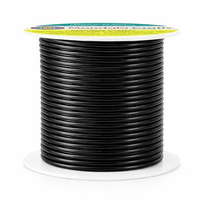 14 Gauge Black Anodized Aluminum Craft Wire
