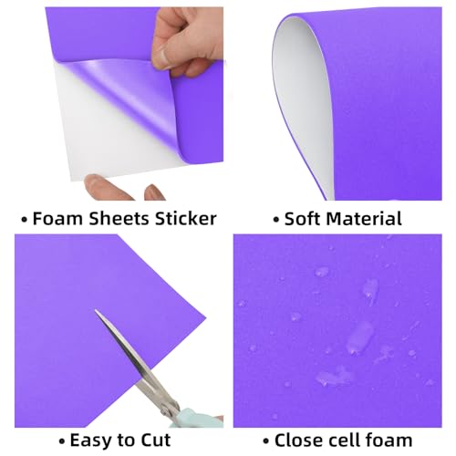 Self Adhesive Foam Sheets (10 Count)