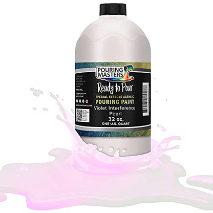 Pouring Masters Violet Interference Pearl Special Effects Acrylic Pouring Paint (32 Fl Oz)