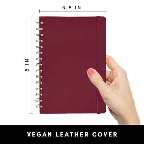 Graph Paper Spiral Notebook & Journal