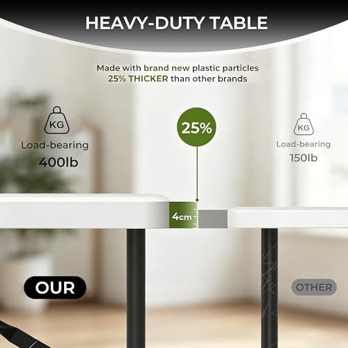 4FT Folding Table