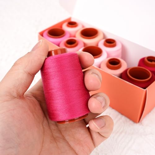 10 Pcs Sewing Thread Set (2400 Foot)