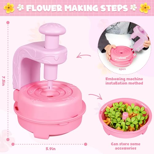 Pink Purple DIY Fabric Flower Bouquet Kit