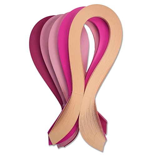 Pink Quilling Paper Strips for Craft Work