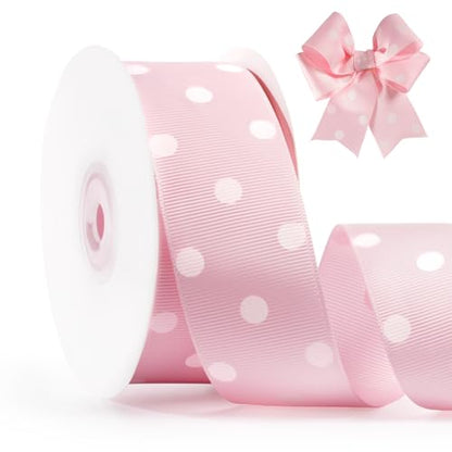 Polka Dot Grosgrain Ribbon 1.5 Inch