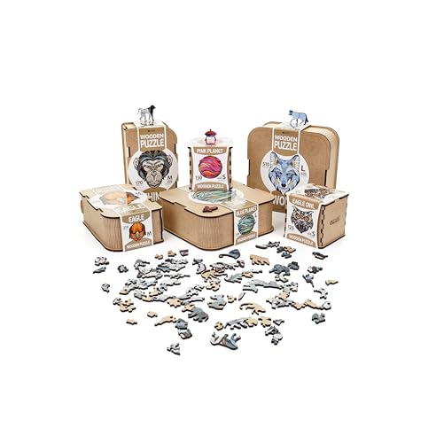 Eagle OWL S Wooden Jigsaw Puzzle