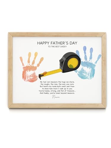 Father's Day Handprint Gift from Kids