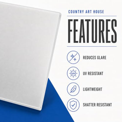 Non Glare Acrylic Replacement for 9.5x13 Picture Frame