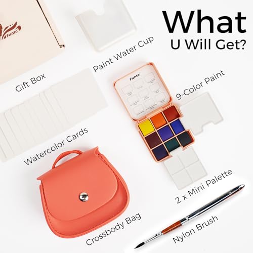 Travel Watercolor Set