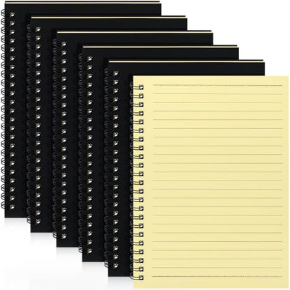 6 Pcs Spiral Notebooks (6 Count)