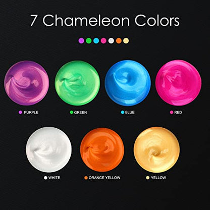 Iridescent Acrylic Paint Chameleon White Tubes (4.1 Fl Oz)