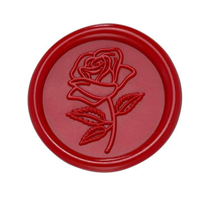 15Pcs Dark Red Glue Gun Sealing Wax Sticks for Wax Seal Stamp (15 Count)