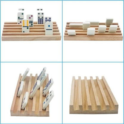 Wooden Domino Trays