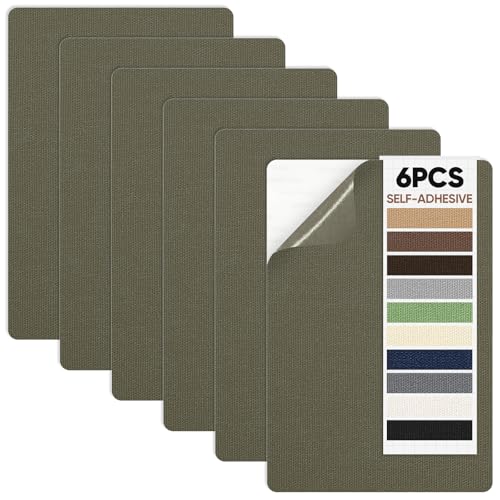 Canvas Repair Patch 5.5 x 8 Inches 6Pcs Self (6 Count)