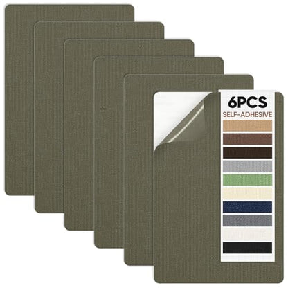 Canvas Repair Patch 5.5 x 8 Inches 6Pcs Self (6 Count)