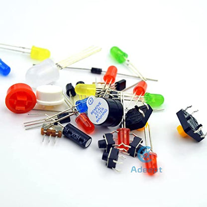 Project LCD 1602 Starter Kit for Raspberry Pi 4 3 2 Model B+ B Servo Motor Relay Beginner Small DIY Kit Compatible with Raspberry Pi 2b+ with PDF Guidebook User Manual