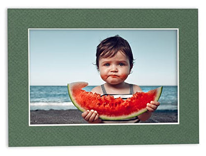 8x10 Mat Bevel Cut for 5x8 Photos