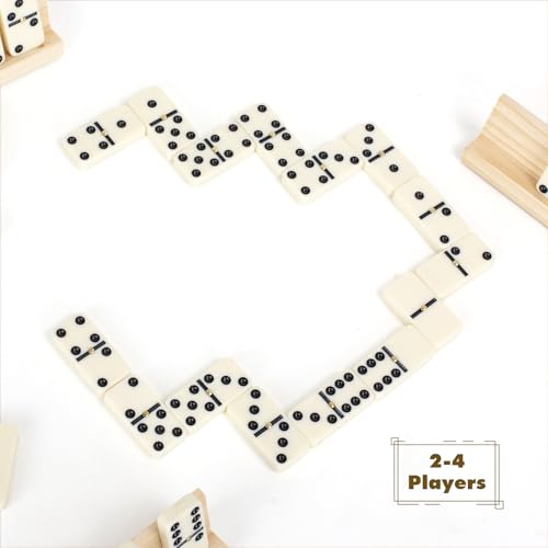 Double 6 Dominos Set for Adults