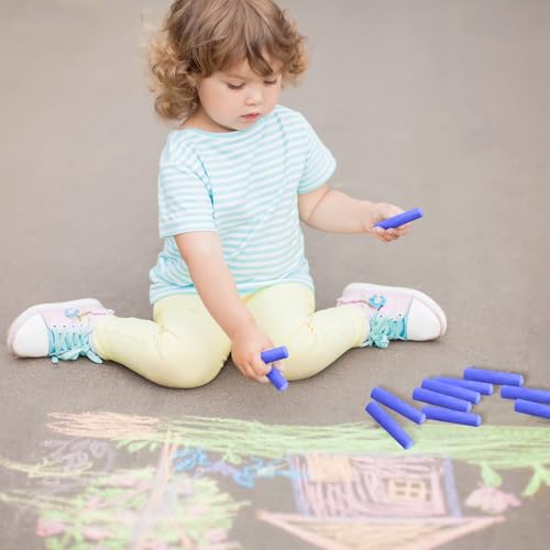 20 Pcs Sidewalk Chalks for Kids Non Toxic Jumbo Chalk for Party Gift Outdoor Art Classroom Play Painting (20 Count)