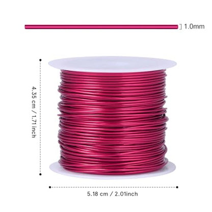 49FT 18 Gauge Jewelry Wire for Jewelry Making Copper Metal Wire for Crafts
