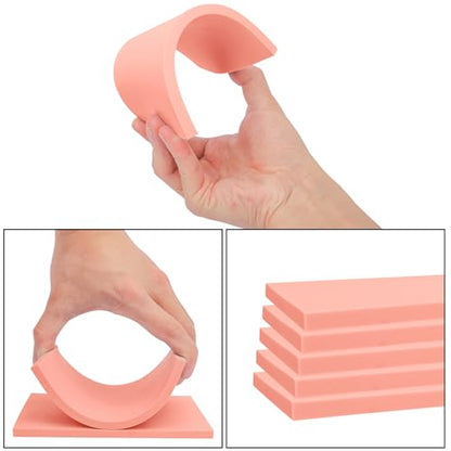 25 Pcs 4"x6" Rubber Carving Blocks (25 Count)