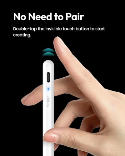 iPad Pencil A8 Stylus Pen for iPad 2018+ Palm Rejection&Magnetic