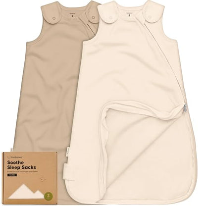 2 Pack Organic Baby Sleep Sacks