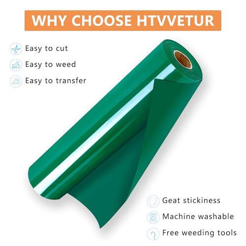 HTV Iron on Vinyl 12Inch by 35ft Roll