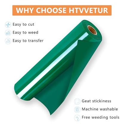 HTV Iron on Vinyl 12Inch by 35ft Roll