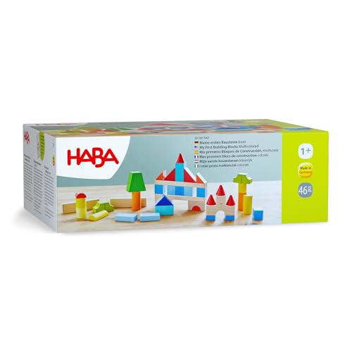 Colored Wooden Building Blocks