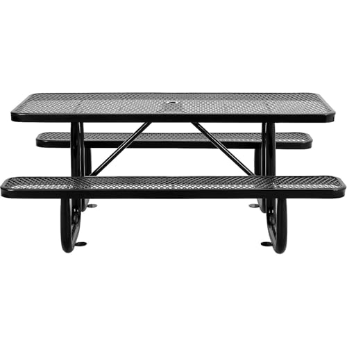 6’L Rectangular Picnic Table