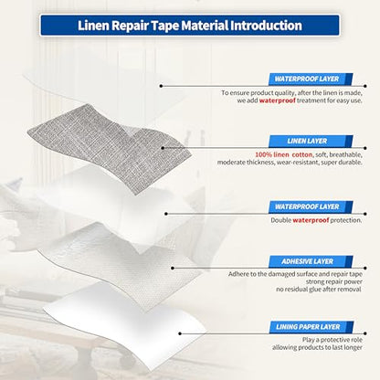 Linen Repair Patches