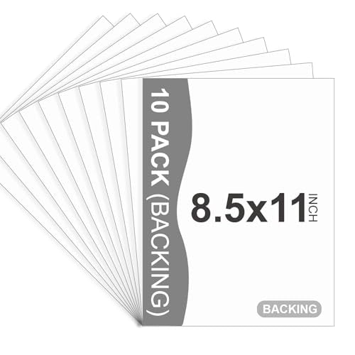 10 Pack Backing Boards