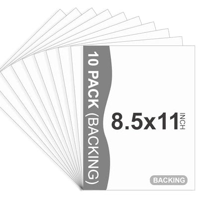 10 Pack Backing Boards