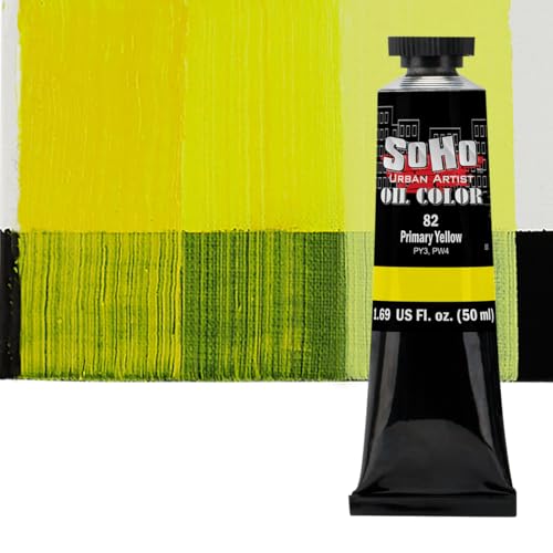 Oil Paint Primary Yellow