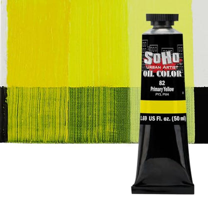 Oil Paint Primary Yellow