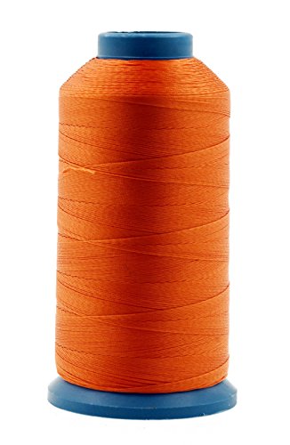Size 69 210D T70 Orange Bonded Nylon Thread (4500 Foot)
