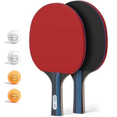 Ping Pong Paddles Set of 4 (6 Count)