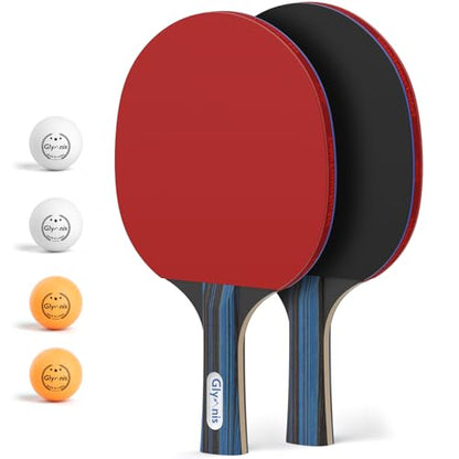 Ping Pong Paddles Set of 4 (6 Count)