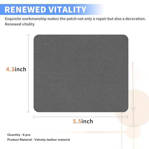 Sofa Fabric Repair Patch (6 Count)