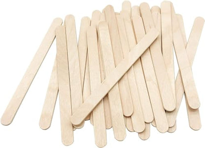 1000 Pcs Craft Sticks Ice Cream Natural Wood Popsicle Craft Sticks 4.5 inch Length Treat Ice Pop for DIY Crafts (1000 Count)