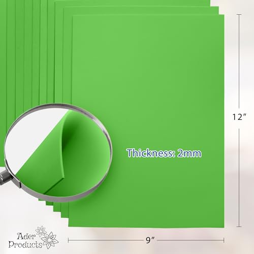Light Green EVA Foam Sheets for Crafts
