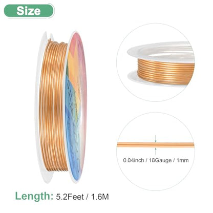 1 mm 18 Gauge Copper Wire for Jewelry Making