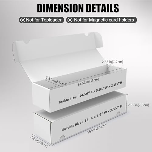 Trading Card Storage Box (3 Count)