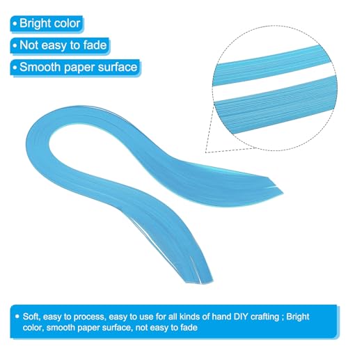 Quilling Strips Paper 600pcs 1.5mm 39cm Origami Paper Quilling Kits for Art DIY Hand Craft Christmas
