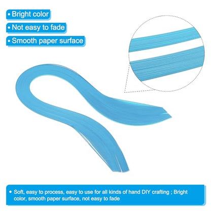 Quilling Strips Paper 600pcs 1.5mm 39cm Origami Paper Quilling Kits for Art DIY Hand Craft Christmas