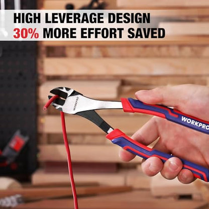 8 Inch High Leverage Diagonal Pliers
