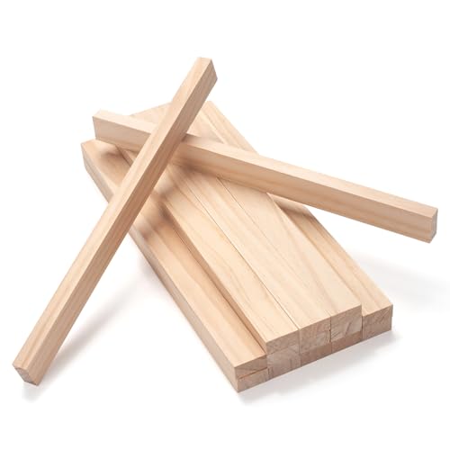 Wooden Dowels for Crafts (15 Count)