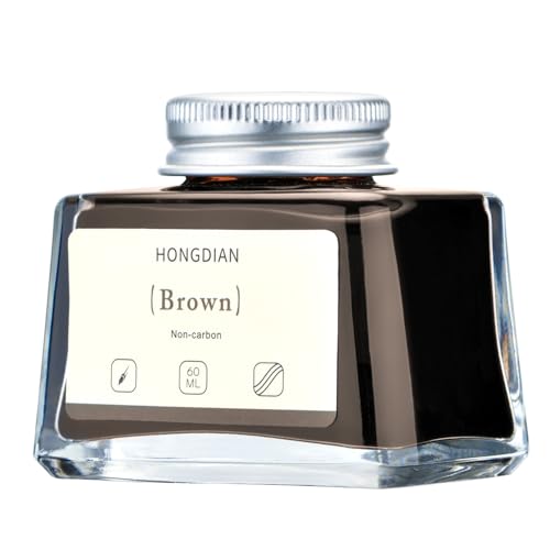 Hongdian Fountain Pen Bottled Ink Brown