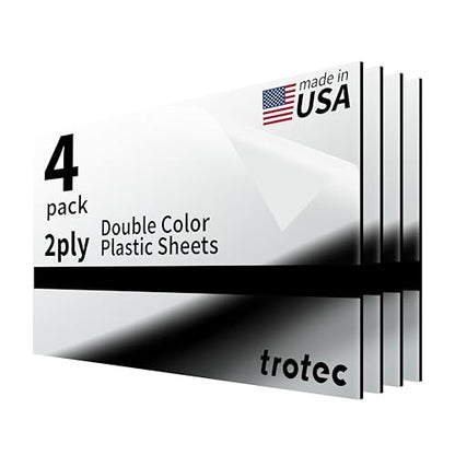 Metallic Looking Acrylic Sheet (4 Count)